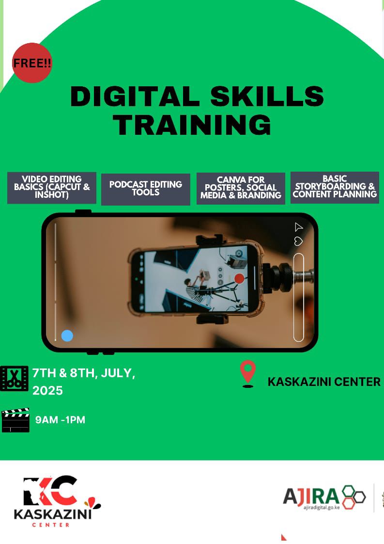 Digital Media Training in Partnership with Ajira Digital